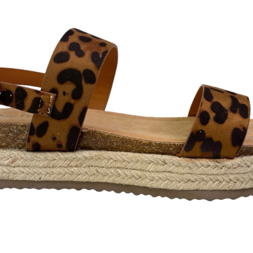 Pierre Dumas Leopard Print Women's Sandals